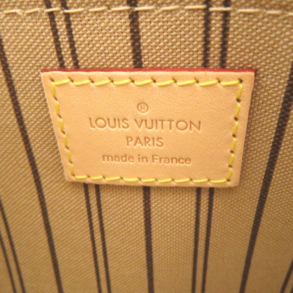 LOUIS VUITTON Brown Monogram Neverfull Pouch - Picture 6 of 7